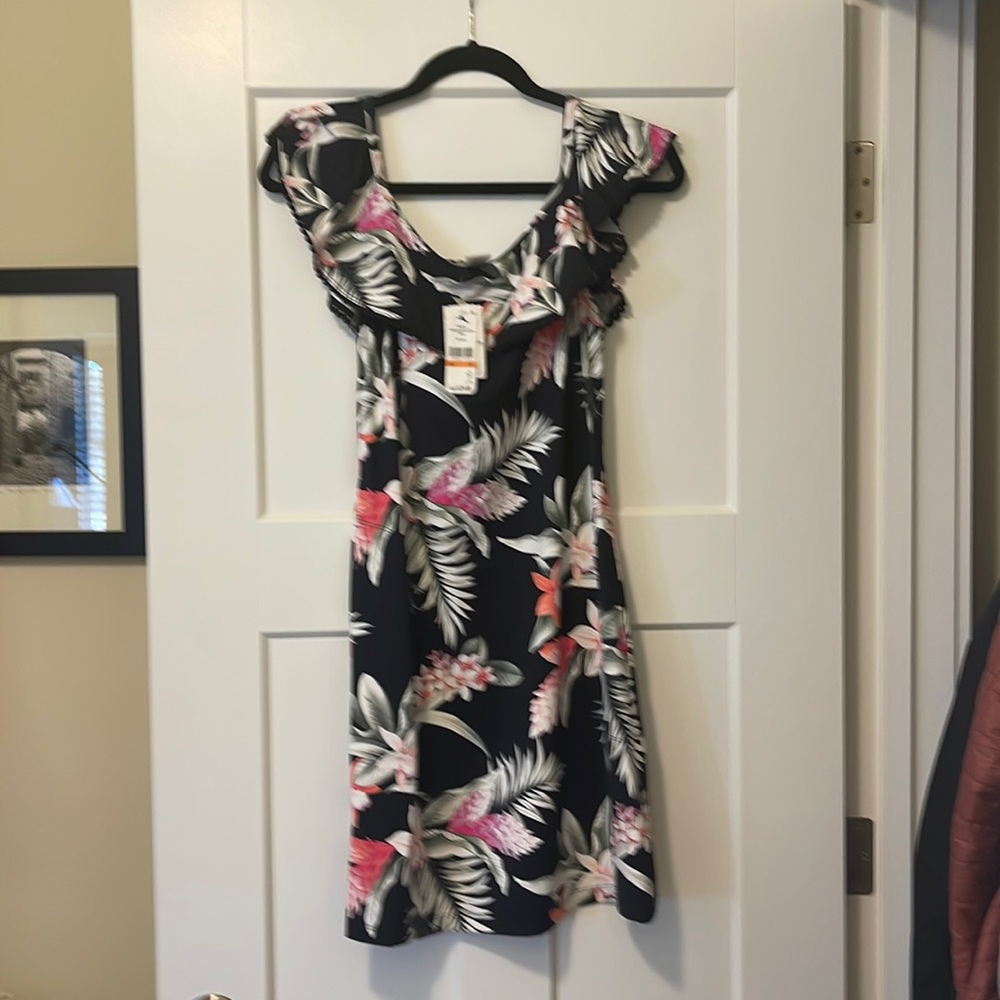 Tommy Bahama off the shoulder dress